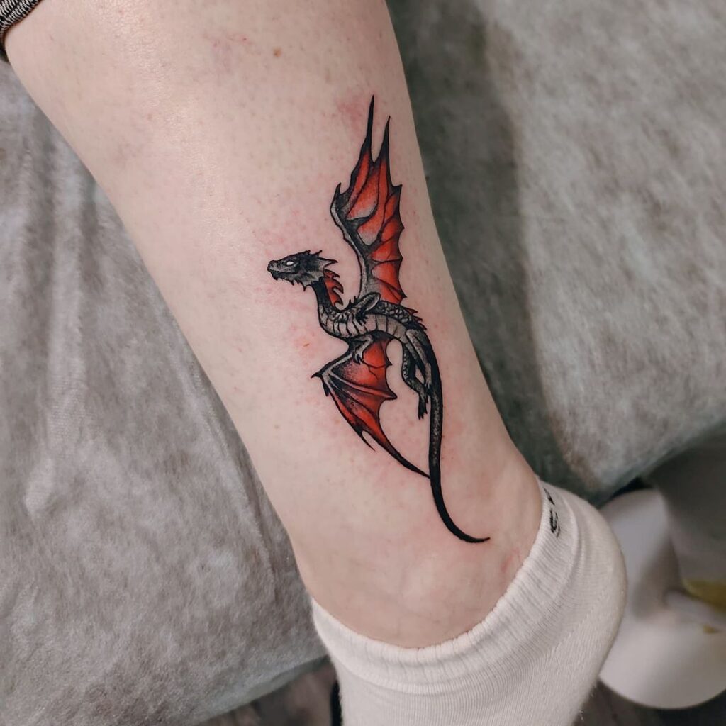 Draken Tattoo Been