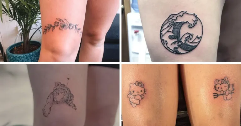 24 Tattoo Ontwerpen Boven De Knie Die Mooi En Inspirerend Zijn