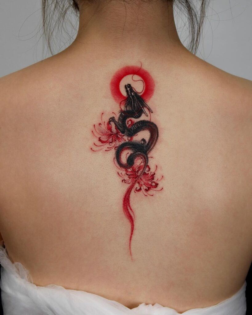 Draken Tattoo Rug