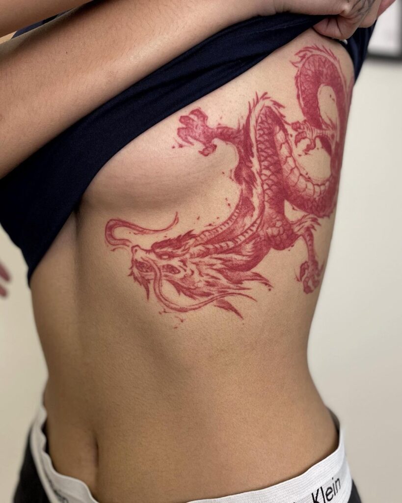 Draken Tattoo Ribben