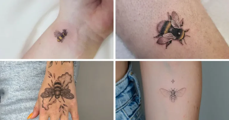 Bijen Tattoos Voor Alle Kleine Tattoo Liefhebbers