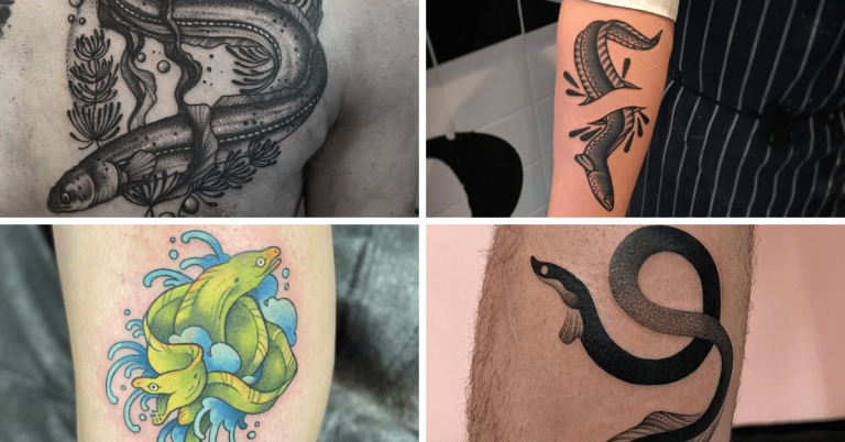 Ideeën Voor Paling Tattoos Die Net Zo Mysterieus Zijn Als Dit Wezen
