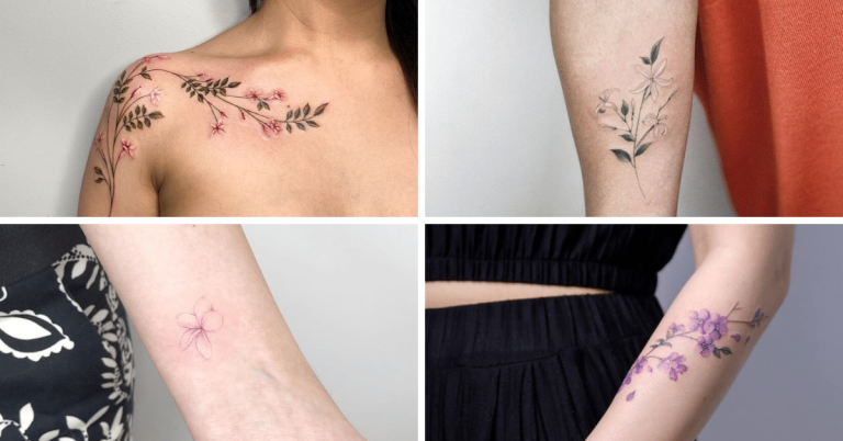 Ongelooflijke Jasmijn Tattoo Ideeën Om Op Te Slaan Voor Inspiratie