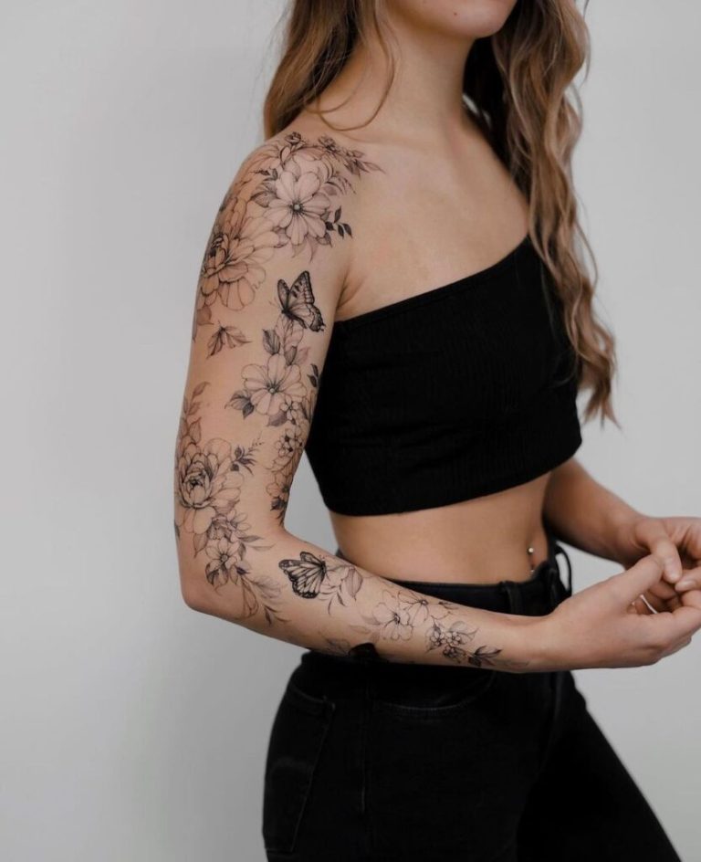 Tattoo Sleeve Voor Vrouwen